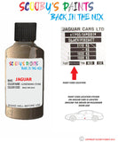 jaguar xj gondwana stone paint code location sticker plate baq touch up Paint