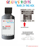 jaguar xj slate grey paint code location sticker plate lhl touch up Paint