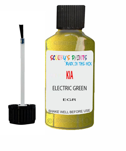 Paint For KIA Rio ELECTRIC GREEN Code EGR Touch up Scratch Repair Pen
