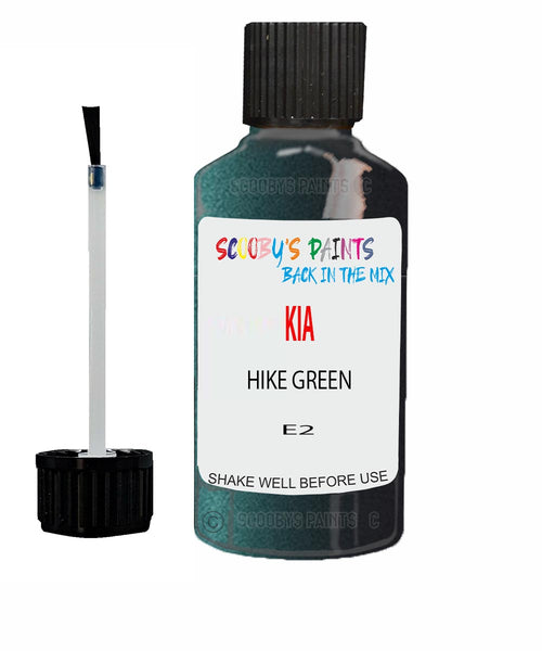 Paint For KIA sportage HIKE GREEN Code E2 Touch up Scratch Repair Pen