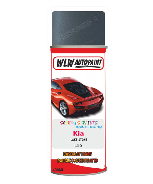 Aerosol Spray Paint For Kia Stinger Lake Stone Colour Code L5S