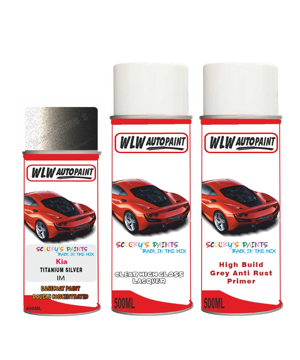 Peinture aérosol KIA Sirius Silver Met 2010-2017 (Code AA3) main image 1