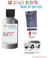 land rover range rover evoque orkney grey paint code sticker location ljz 949 touch up Paint