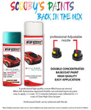 mazda mx5 splash green aerosol spray car paint clear lacquer 25r