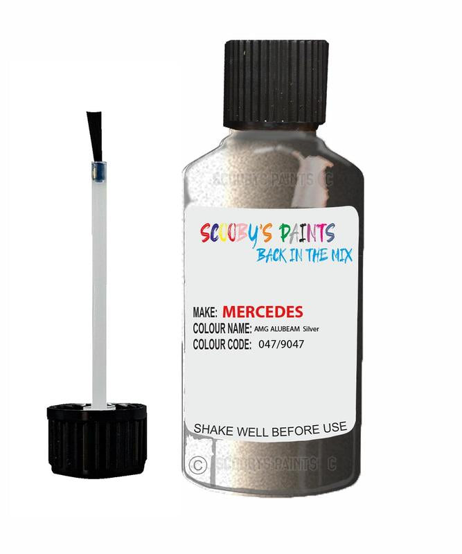 銀製品 Paint For Mercedes S Class Amg Alubeam Silver Code 47 9047 047