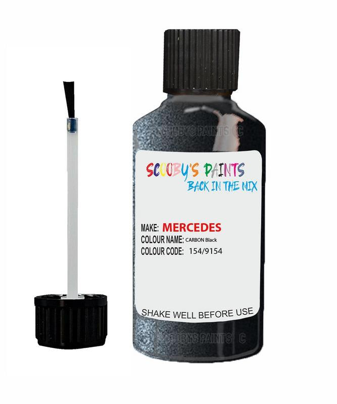 むー Paint For Mercedes Carbon Black Paint Code 154/9154/154/9154