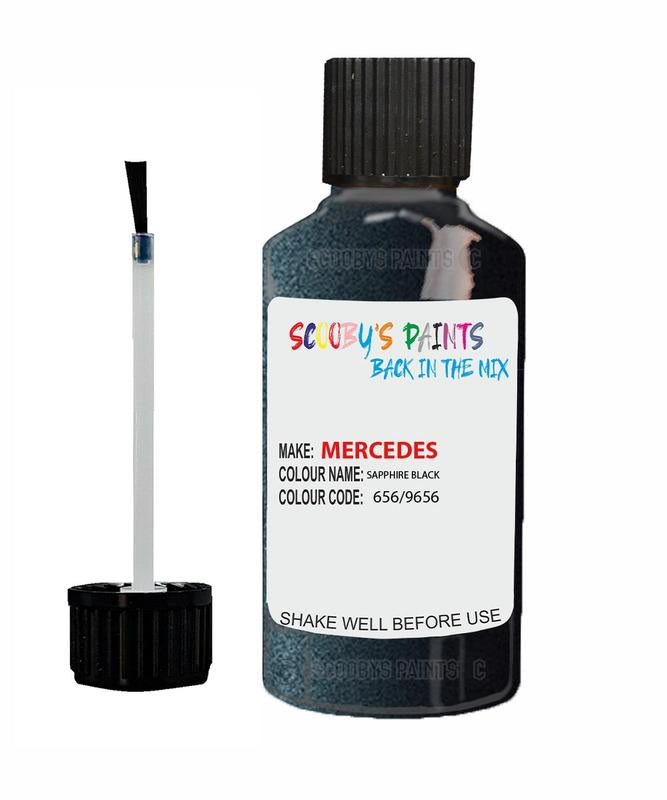 Paint For Mercedes S Class Sapphire Black Code 656 9656 656 9656
