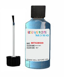 mitsubishi colt blue code b67 touch up paint 1990 1992 Scratch Stone Chip Repair