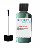mitsubishi pajero blue green code f50 touch up paint 1997 2002 Scratch Stone Chip Repair