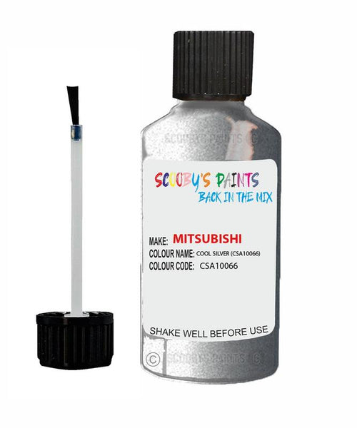 mitsubishi attrage cool silver code csa10066 touch up paint 2005 2020 Scratch Stone Chip Repair 