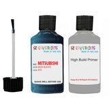 Mitsubishi Pajero Baltic Blue Code B76 Touch Up Paint with anit rust primer undercoat