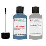 Mitsubishi L200 Michigan Blue Code Ac10854 Touch Up Paint with anit rust primer undercoat