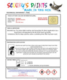 Mitsubishi Colt Sky Blue Code Jh Touch Up paint instructions for use how to paint car