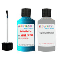 land rover range rover evoque moraine blue code 2216 1bm jhl touch up paint With anti rust primer undercoat