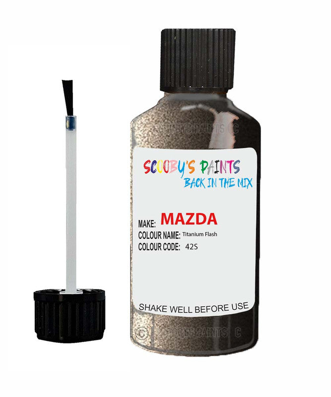 Paint For Mazda Mazda 6 Titanium Flash Code 42S Car Touch Up Paint