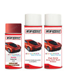 mazda 2 golden red aerosol spray car paint clear lacquer 36b With primer anti rust undercoat protection