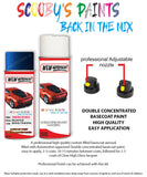 Paint For Mercedes Gl-Class Brillant Blue Code 896/5896 Aerosol Spray for body panel crash repair