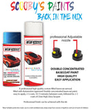 Paint For Mercedes Cl-Class Mauritius Blue Code 39/5039 Aerosol Spray for body panel crash repair