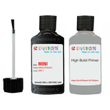 mini jcw countryman absolute black code wb11 touch up Paint with anti rust primer undercoat