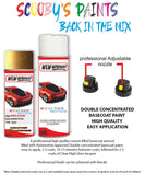 nissan qashqai saharan sun gold aerosol spray car paint clear lacquer eap