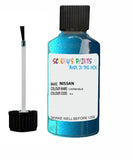 nissan qashqai caspian blue code rca touch up paint 2016 2019 Scratch Stone Chip Repair