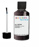 nissan qashqai dark purple code lae touch up paint 2010 2017 Scratch Stone Chip Repair
