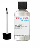 nissan xtrail ivory pearl white code qab touch up paint 2008 2020 Scratch Stone Chip Repair