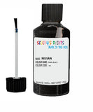 nissan qashqai pearl black code pbk touch up paint 2008 2018 Scratch Stone Chip Repair
