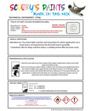 Nissan Qashqai Polar White Code Qm1 Touch Up Paint Instructions for use application