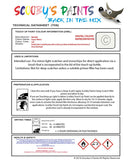 Nissan Juke Super White Code 326 Touch Up Paint Instructions for use application