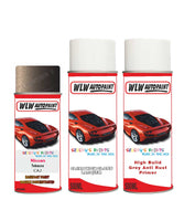 nissan caravan tobacco aerosol spray car paint clear lacquer caj With primer anti rust undercoat protection