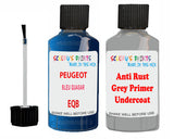 PEUGEOT 2008 BLEU QUASAR Blue EQB Anti Rust Primer Undercoat