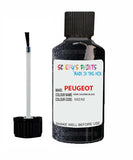 peugeot 107 noir caldera black code exz xz touch up paint 2005 2016 Scratch Stone Chip Repair