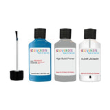 peugeot 107 french blue blue code eqq Scratch score repair paint 2015 2015