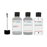 peugeot 107 gris clair silver grey code ezm Scratch score repair paint 2006 2007