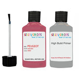 peugeot 107 rose red code 8303 touch up paint 2005 2011 Primer undercoat anti rust protection