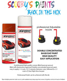 peugeot 208 orange power knt aerosol spray paint and lacquer 2014 2016