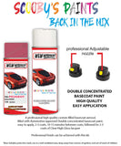 peugeot 107 rose red 8303 aerosol spray paint and lacquer 2005 2011
