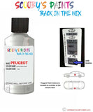 peugeot 208 blanc perle white code location sticker esj touch up paint 2015 2016