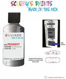 peugeot 208 gris artense silver grey code location sticker kca f4 touch up paint 2013 2017