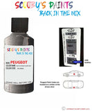 peugeot 3008 gris platinium silver grey code location sticker evl m0vl touch up paint 2012 2018