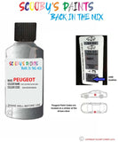 peugeot 206 gris sidobre silver grey code location sticker eza ezad m0za touch up paint 1999 2016