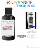 peugeot 207 coupe onyx black black code location sticker exl m0xl m4xl touch up paint 2000 2016