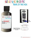 peugeot 107 gris silver wheel code location sticker evt touch up paint 1995 2011