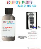 peugeot 2008 spirit grey silver code location sticker kcl g5 touch up paint 2013 2016