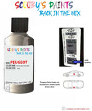 peugeot 3008 vapor grey silver grey code location sticker evg touch up paint 2009 2016
