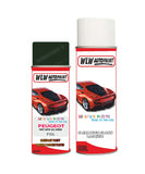 peugeot 106 vert sapin green p3sl aerosol spray paint and lacquer 1997 2001Body repair basecoat dent colour