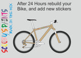 RAL1001-Beige-400ml Bascoat Bicycle Paint For Respray