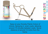 RAL1019-Grey beige-400ml Bicycle Paint Frame Code