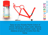RAL3026-Luminous-400ml Bicycle Paint Frame Code